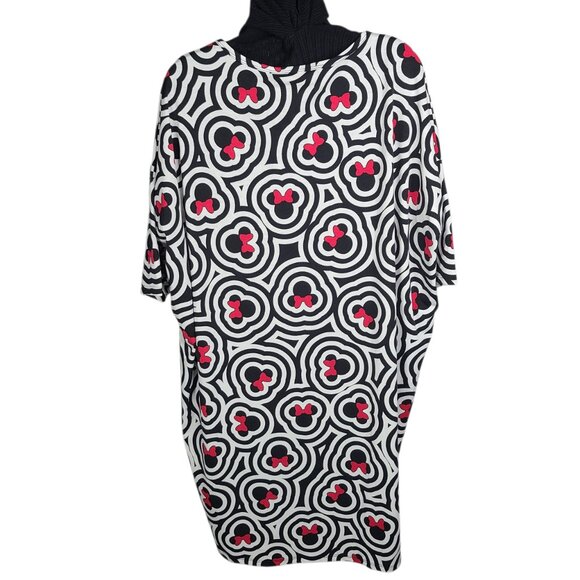 LuLaRoe Minnie Mouse Irma XL Top - Picture 2 of 10
